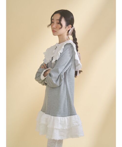 merry jenny（メリージェニー）の「ポロミニワンピース（ワンピース・レディース・ブルー/グレー/ピンク・FREE）」の22枚目の写真