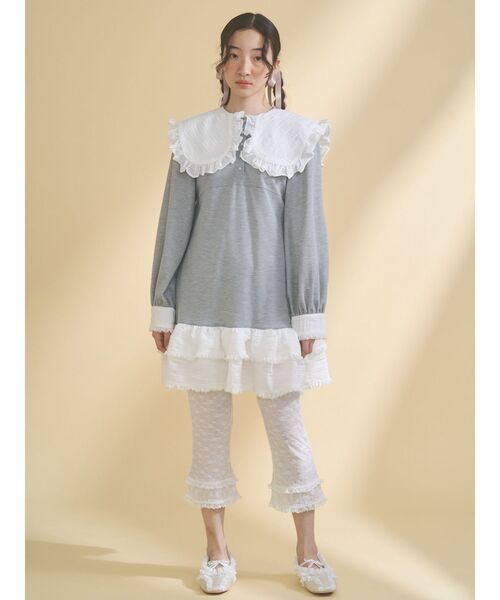 merry jenny（メリージェニー）の「ポロミニワンピース（ワンピース・レディース・ブルー/グレー/ピンク・FREE）」の19枚目の写真