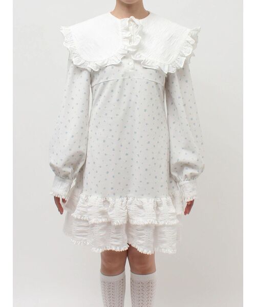 merry jenny（メリージェニー）の「ポロミニワンピース（ワンピース・レディース・ブルー/グレー/ピンク・FREE）」の17枚目の写真