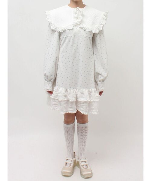 merry jenny（メリージェニー）の「ポロミニワンピース（ワンピース・レディース・ブルー/グレー/ピンク・FREE）」の10枚目の写真