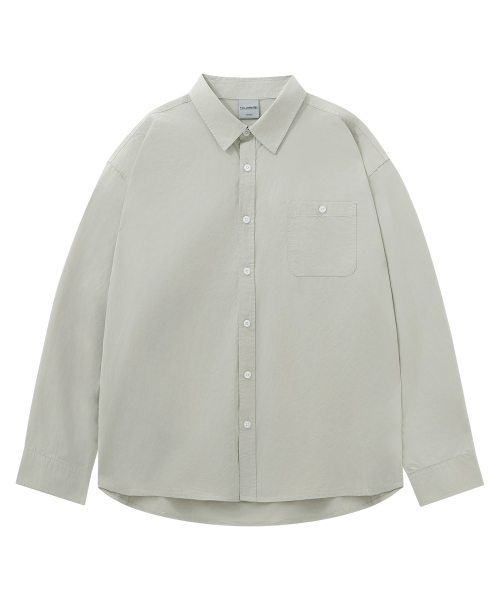 F.ILLUMINATE(フィルミネイト)の「コットンポケットシャツ-グレー(シャツ/ブラウス・メンズ・その他・LARGE/SMALL/MEDIUM)」の2枚目の写真