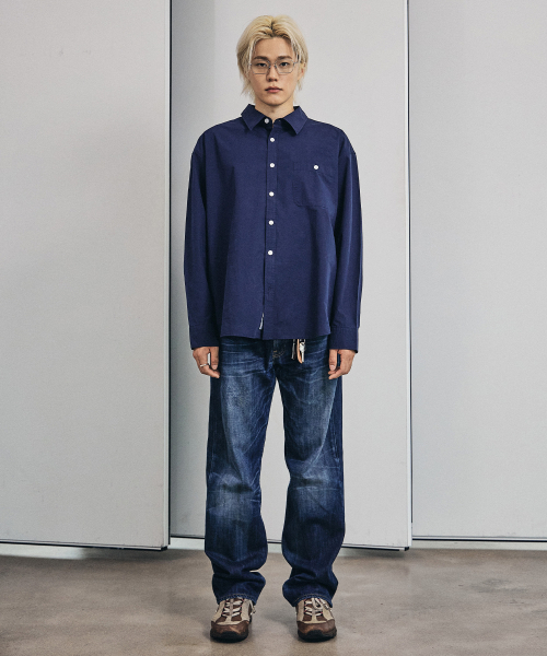 F.ILLUMINATE(フィルミネイト)の「コットンポケットシャツ-グレー(シャツ/ブラウス・メンズ・その他・LARGE/SMALL/MEDIUM)」の7枚目の写真