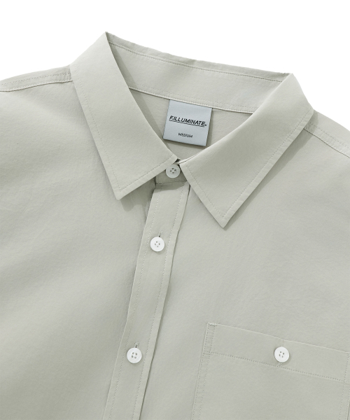 F.ILLUMINATE(フィルミネイト)の「コットンポケットシャツ-グレー(シャツ/ブラウス・メンズ・その他・LARGE/SMALL/MEDIUM)」の8枚目の写真