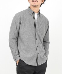 NOLLEY’S | 起毛ジャージ テープBD 25AW(シャツ/ブラウス)