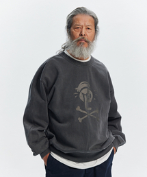 FRIZMWORKS（フリズムワークス）の「BLACK FLAG PIGMENT DYEING SWEATSHIRT _ CHARCOAL（スウェット）」