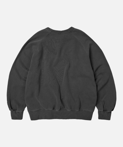 FRIZMWORKS（フリズムワークス）の「BLACK FLAG PIGMENT DYEING SWEATSHIRT _ CHARCOAL（スウェット・メンズ・その他・SMALL/MEDIUM/LARGE/X-LARGE）」の3枚目の写真