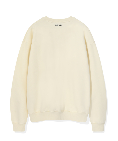 Wacky WiLLy(ワッキーウィリー)の「ワッペンスウェットクリーム(スウェット・レディース・その他・X-SMALL/SMALL/MEDIUM/LARGE/X-LARGE)」の3枚目の写真
