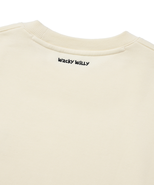Wacky WiLLy(ワッキーウィリー)の「ワッペンスウェットクリーム(スウェット・レディース・その他・X-SMALL/SMALL/MEDIUM/LARGE/X-LARGE)」の7枚目の写真