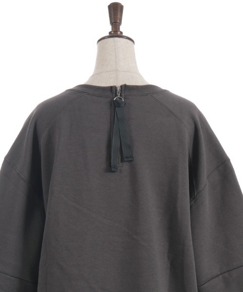 axes femme(アクシーズファム)の「ジップ裏起毛ロゴトレーナー(Tシャツ/カットソー・レディース・チャコール/ダークブラウン/ミント/キナリ・FREE)」の20枚目の写真