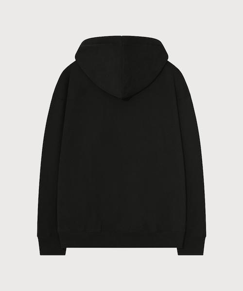 COVERNAT（カバーナット）の「SMALL LOGO BRUSHED HOODIE（パーカー・メンズ・杢グレー/ネイビー/ブラック/ライトパープル・X-LARGE/LARGE/MEDIUM/SMALL/X-SMALL/XX-LARGE）」の6枚目の写真