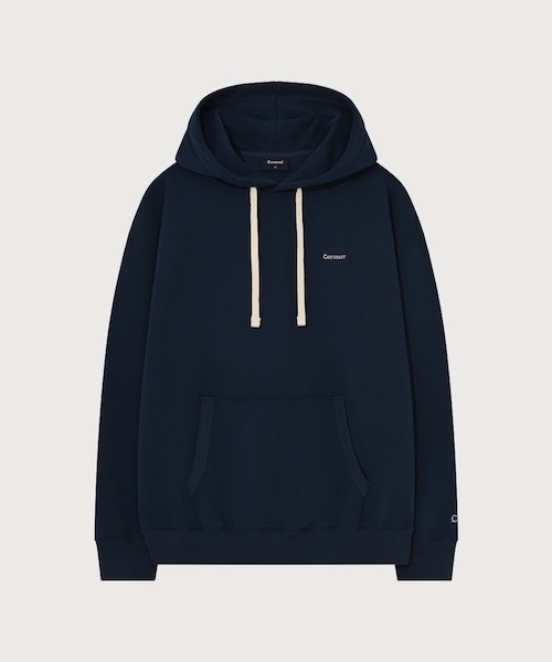 COVERNAT（カバーナット）の「SMALL LOGO BRUSHED HOODIE（パーカー・メンズ・杢グレー/ネイビー/ブラック/ライトパープル・X-LARGE/LARGE/MEDIUM/SMALL/X-SMALL/XX-LARGE）」の9枚目の写真