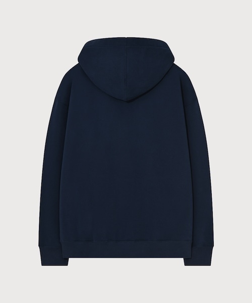 COVERNAT（カバーナット）の「SMALL LOGO BRUSHED HOODIE（パーカー・メンズ・杢グレー/ネイビー/ブラック/ライトパープル・X-LARGE/LARGE/MEDIUM/SMALL/X-SMALL/XX-LARGE）」の10枚目の写真