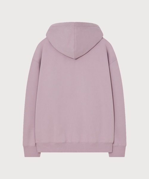 COVERNAT（カバーナット）の「SMALL LOGO BRUSHED HOODIE（パーカー・メンズ・杢グレー/ネイビー/ブラック/ライトパープル・X-LARGE/LARGE/MEDIUM/SMALL/X-SMALL/XX-LARGE）」の12枚目の写真