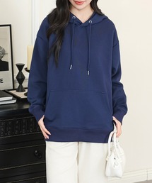 DAYRA（デイラ）の「フード付き ポケット 長袖 スウェット プルオーバー（パーカー）」