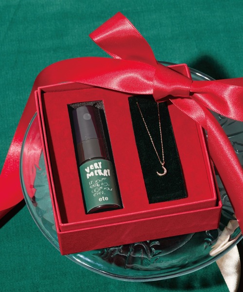 ete クリスマスコフレ ダイヤモンド/パール アロマコフレ ネックレス Winter Treat｜VERY MERRY] ダイヤモンド/パール アロマコフレ