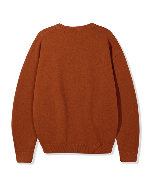 NODU（ノードユー）の「メイプル ベーシック ラウンド ニット [オレンジ]（ニット/セーター・メンズ・その他・LARGE/MEDIUM）」の9枚目の写真