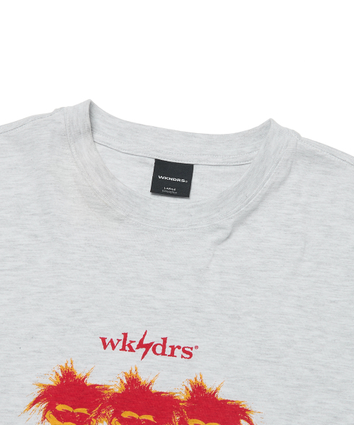 WKNDRS(ウィーキャンドース)の「泥棒Tシャツ(L.グレー)(Tシャツ/カットソー・レディース・その他・SMALL/MEDIUM/LARGE/X-LARGE)」の3枚目の写真