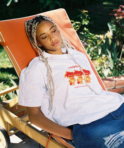 WKNDRS(ウィーキャンドース)の「泥棒Tシャツ(L.グレー)(Tシャツ/カットソー・レディース・その他・SMALL/MEDIUM/LARGE/X-LARGE)」の6枚目の写真
