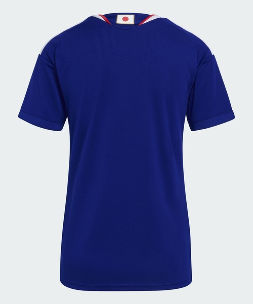 adidas（アディダス）の「アディダス サッカー日本女子代表 2026 ホーム レプリカ ユニフォーム / adidas（Tシャツ/カットソー・レディース・ブルー・LARGE/XX-LARGE/X-LARGE/SMALL/MEDIUM）」の2枚目の写真