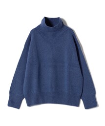【SHIPS別注】ISLAND TIEDS:〈手洗い可能〉タートルネック ニット