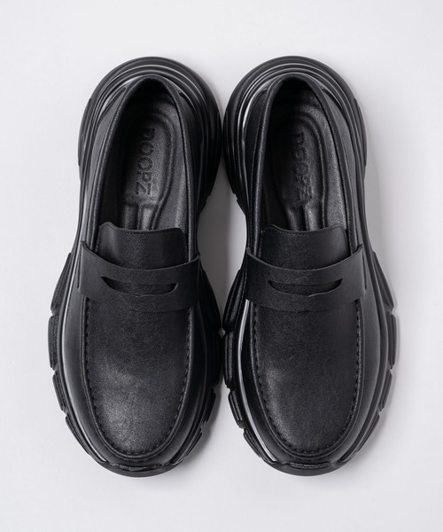 DOOPZ（ドープス）の「Chunky Sole Volume Loafers - チャンキーソールボリュームローファー（ローファー・メンズ・ブラック・SMALL/LARGE/MEDIUM）」の11枚目の写真