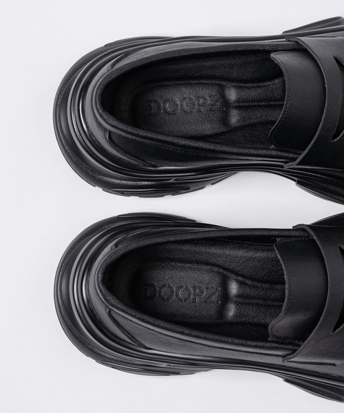 DOOPZ（ドープス）の「Chunky Sole Volume Loafers - チャンキーソールボリュームローファー（ローファー・メンズ・ブラック・SMALL/LARGE/MEDIUM）」の13枚目の写真