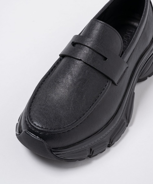 DOOPZ（ドープス）の「Chunky Sole Volume Loafers - チャンキーソールボリュームローファー（ローファー・メンズ・ブラック・SMALL/LARGE/MEDIUM）」の14枚目の写真