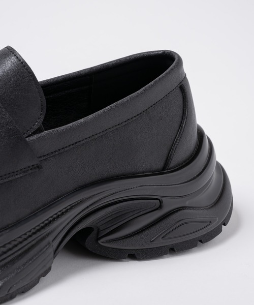 DOOPZ（ドープス）の「Chunky Sole Volume Loafers - チャンキーソールボリュームローファー（ローファー・メンズ・ブラック・SMALL/LARGE/MEDIUM）」の15枚目の写真