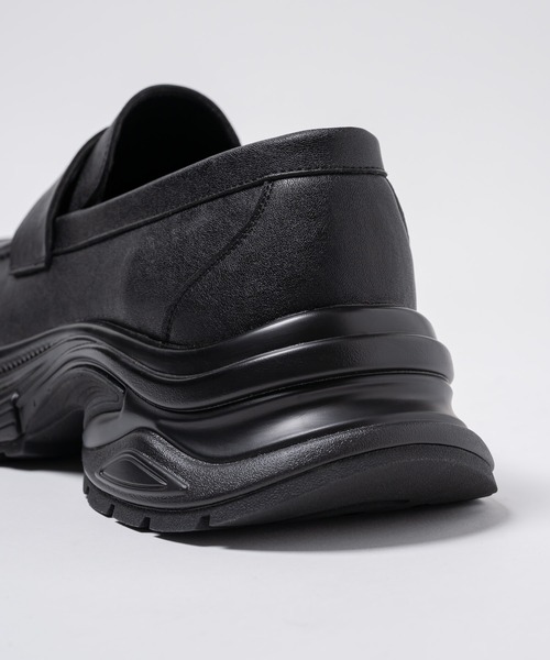 DOOPZ（ドープス）の「Chunky Sole Volume Loafers - チャンキーソールボリュームローファー（ローファー・メンズ・ブラック・SMALL/LARGE/MEDIUM）」の16枚目の写真