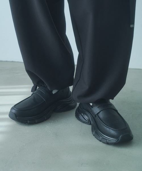 Chunky Sole Volume Loafers - チャンキーソールボリュームローファー