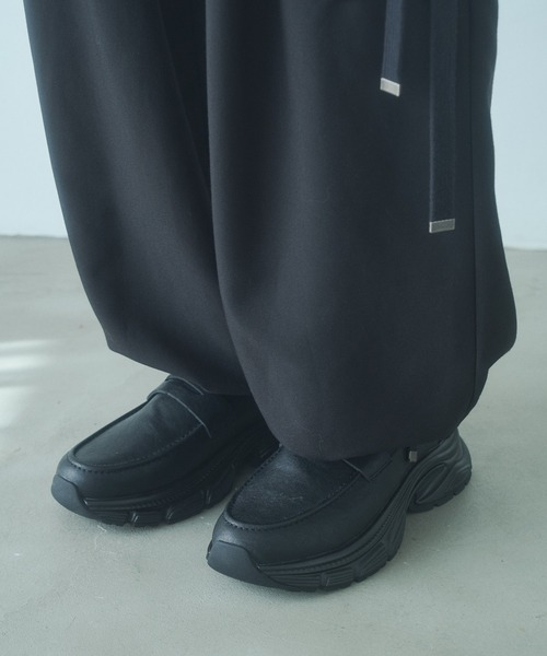 Chunky Sole Volume Loafers - チャンキーソールボリュームローファー