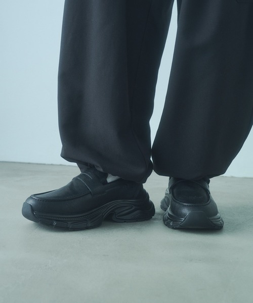 Chunky Sole Volume Loafers - チャンキーソールボリュームローファー