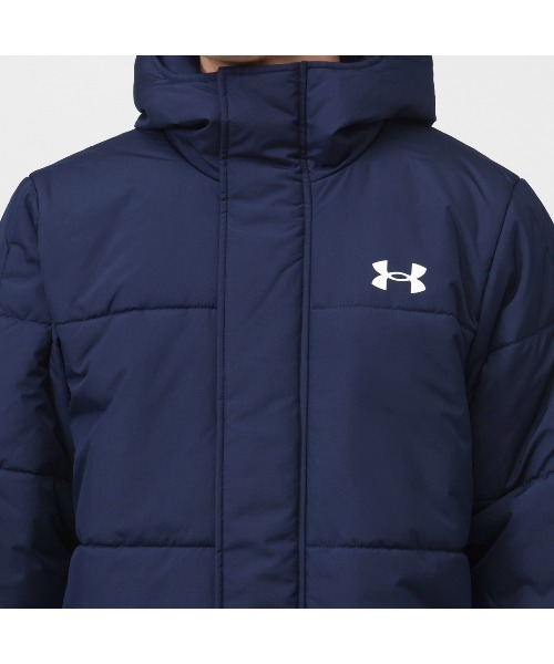 UNDER ARMOUR(アンダーアーマー)の「アンダーアーマー UAロゴ ロングコート(ダウンジャケット/コート・メンズ・ブラック/ネイビー・S/M/L/LL/3L)」の5枚目の写真