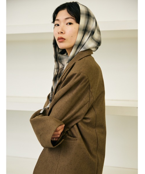 AIC.（エーアイシー）の「シアーチェックフーディーオーバーシャツ（シャツ/ブラウス・レディース・その他1・FREE）」の20枚目の写真