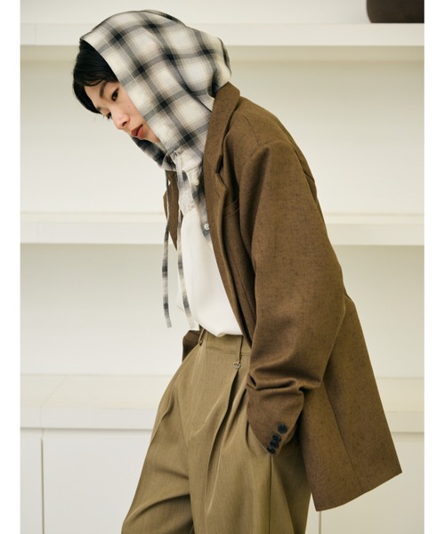 AIC.（エーアイシー）の「シアーチェックフーディーオーバーシャツ（シャツ/ブラウス・レディース・その他1・FREE）」の19枚目の写真