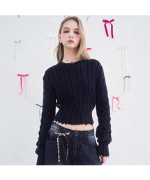 Erica Round Damage Knit - 3COL