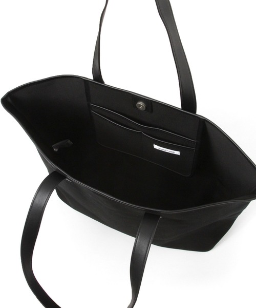 FOUND GOOD(ファウンドグッド)の「シンプルトートバッグ(トートバッグ・メンズ・ブラック/ベージュ系・フリー)」の10枚目の写真