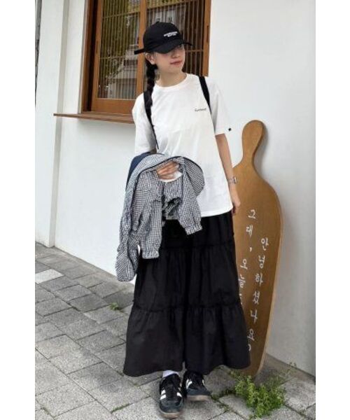 COVERNAT（カバーナット）の「[2PACK] アクティブTシャツ ブラック+ホワイト（Tシャツ/カットソー・レディース・その他・SMALL/LARGE/MEDIUM/X-SMALL/X-LARGE/XX-LARGE）」の22枚目の写真