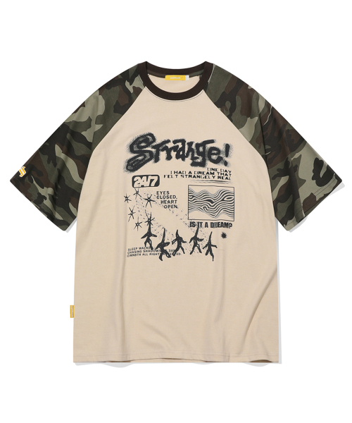 MAINBOOTH(メインブース)の「ストレンジドリームTシャツ(CAMO)(Tシャツ/カットソー・レディース・その他・3/1/2)」の1枚目の写真