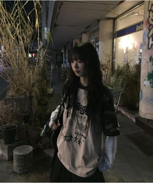 MAINBOOTH(メインブース)の「ストレンジドリームTシャツ(CAMO)(Tシャツ/カットソー・レディース・その他・3/1/2)」の10枚目の写真