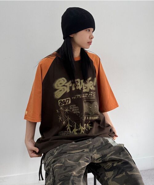 MAINBOOTH(メインブース)の「ストレンジドリームTシャツ(CAMO)(Tシャツ/カットソー・レディース・その他・3/1/2)」の2枚目の写真
