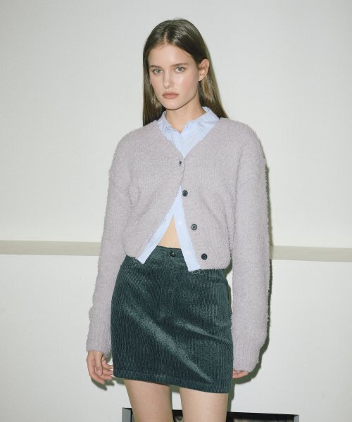 ETMON(エトモン)の「Corduroy Mini Skirt Blue Green(スカート・レディース・その他・MEDIUM)」の5枚目の写真