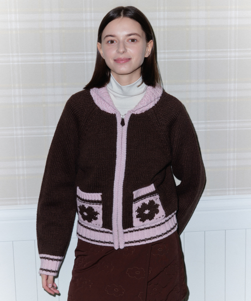 COZY CARDIGAN brown