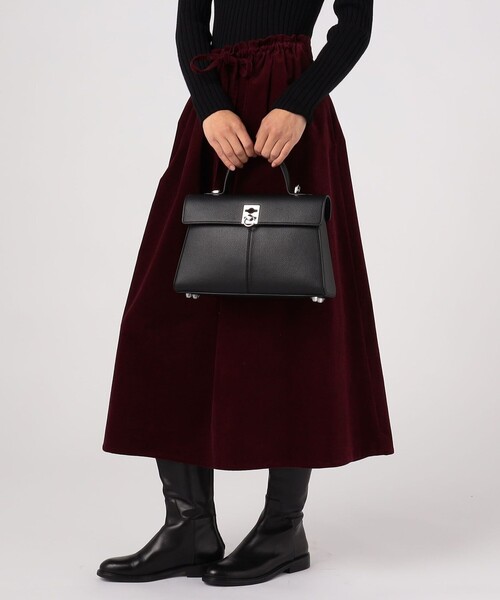 CAFUNE（カフネ）の「■CAFUNE  STANCE バッグ（ハンドバッグ・レディース・ブラック/アッシュブラウン・FREE）」の3枚目の写真