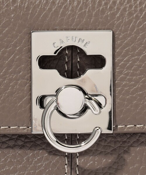 CAFUNE（カフネ）の「■CAFUNE  STANCE バッグ（ハンドバッグ・レディース・ブラック/アッシュブラウン・FREE）」の12枚目の写真