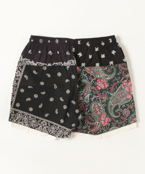 Children of the discordance(チルドレン オブ ザ ディスコ-ダンス)の「Children of the discordance / BANDANA PATCH WORK SHORT PANTS / COTDPT-328B(チノパンツ・メンズ・ネイビー/ブラウン/ブラック/ターコイズブルー/ブラック系その他・2/3/1)」の6枚目の写真