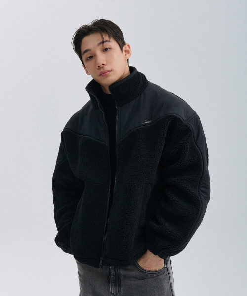 NINEZ(ナインゼット)の「ダンブルフリースジップアップ(その他アウター・メンズ・ブラック・X-LARGE/MEDIUM/LARGE)」の3枚目の写真