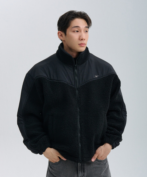 NINEZ(ナインゼット)の「ダンブルフリースジップアップ(その他アウター・メンズ・ブラック・X-LARGE/MEDIUM/LARGE)」の4枚目の写真