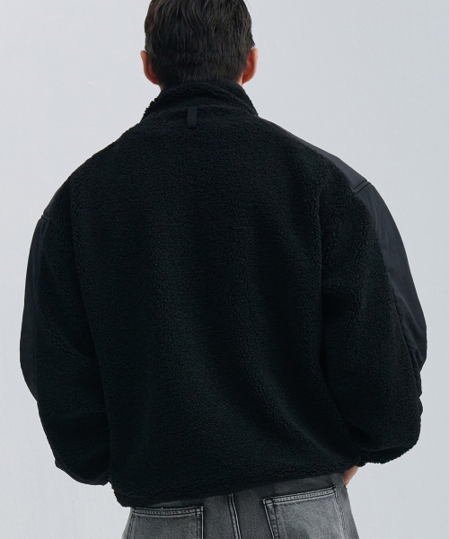 NINEZ(ナインゼット)の「ダンブルフリースジップアップ(その他アウター・メンズ・ブラック・X-LARGE/MEDIUM/LARGE)」の5枚目の写真