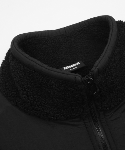 NINEZ(ナインゼット)の「ダンブルフリースジップアップ(その他アウター・メンズ・ブラック・X-LARGE/MEDIUM/LARGE)」の8枚目の写真